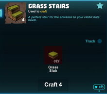 Creativerse grass stairs crafting 2018-10-07 16-16-37-70