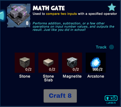 Math gate craft