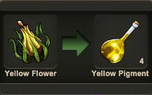 Creativerse Yellow Flower pigment001