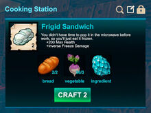 Cooking station-Sandwich-Frigid sandwich-R50