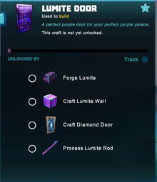 Creativerse lumite door unlocking crafting recipe 2018-12-16 19-06-35-315