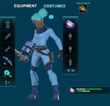 Creativerse lumite pauldron 2018-008-26 11-59-56-45 armor on doll