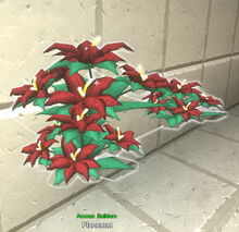 Creativerse poinsettia on placemat 2018-12-21 18-48-30-24