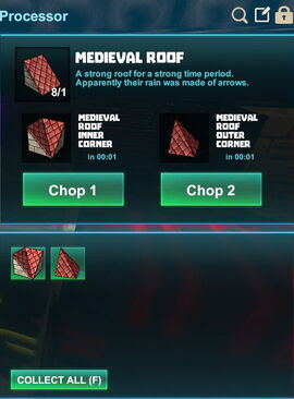 Creativerse R41,5 processing corners for roofs 506