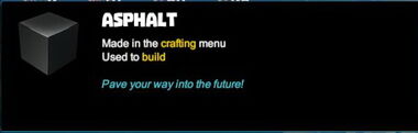 Creativerse tooltips R40 079 bungalow asphalt corrupt blocks crafted