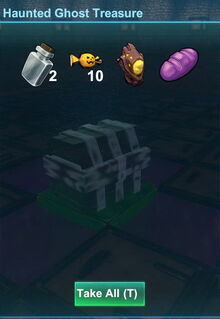 Creativerse idol event reward corrupted bread 2018-11-03 19-15-51-89 haunted ghost treasure