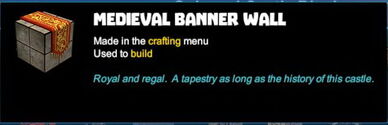 Creativerse R41 colossal castle medieval banner wall tooltip01