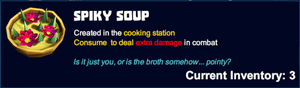 Spiky soup desc