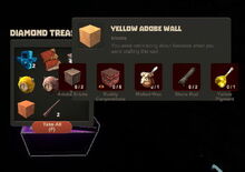 Creativerse Yellow Adobe Wall Diamond Chest92