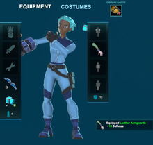 Creativerse leather armguards 2018-08-26 11-57-52-120 armor on doll