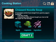 Cooking station-Soup-Chizzard noodle soup-R50