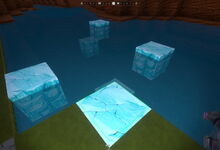 Creativerse ice forming on water 2018-10-17 12-34-10-49