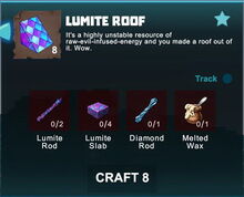 Creativerse crafting recipes roofs R41,5 07