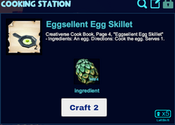 Eggsellent egg skillet cooking station