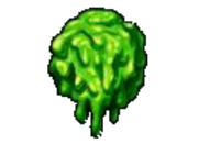 Glob of goo without background