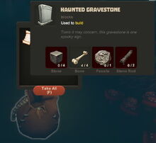 Creativerse Halloween finds036 Haunted Gravestone