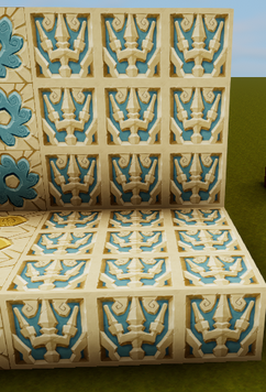 Atlantis trident accent wall.png