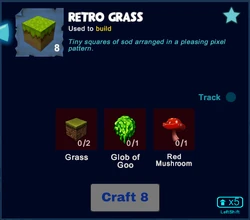 Retro grass craft