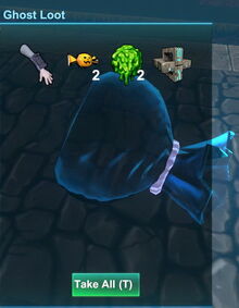 Creativerse obsidian armguard ghost loot 2018-11-10 20-14-03-70