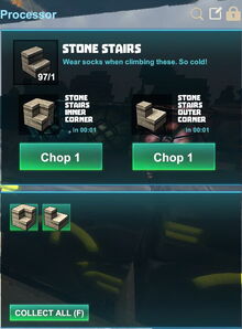 Creativerse R41,5 processing corners for stairs 524