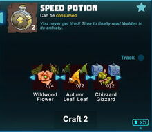 Creativerse speed potion 2019-06-15 14-51-33-61 crafting recipe