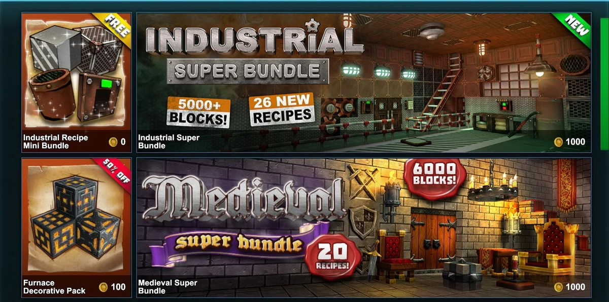 Recipe Packs | Creativerse Wiki | Fandom
