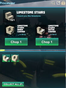 Creativerse R41,5 processing corners for stairs 527