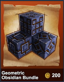 Creativerse Geometric Obsidian Bundle not bought001 2019 February 17 