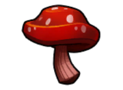 Mushroom Red without background