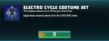 Creativerse Electro Cycle Costume Set claiming for free