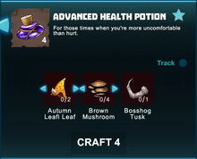 Creativerse R41 crafting recipes advanced health potion01