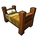 Bed Wood Yellow