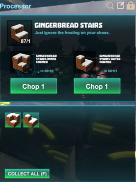 Creativerse R41,5 processing corners for stairs 528