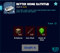 Better home bathtub craft