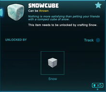 Creativerse snowcube unlock crafting 2018-09-27 18-36-37-83