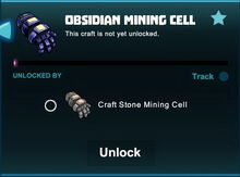 Creativerse unlocks R41 obsidian mining cell01