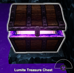 Lumite treasure chest