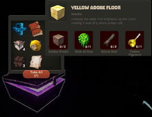 Creativerse Yellow Adobe Floor Diamond Chest 2015 8