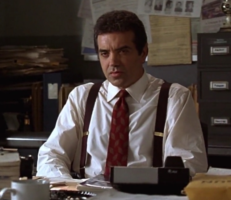 In The Usual Suspects (1995), Verbal remarks to Agent Kujan that his pee  gets lumpy when he's dehydrated. In the opening scene, Keyser Soze  extinguishes Keaton's flame by urinating on it. 