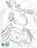 Rio2 printables coloring 10