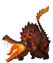 Magma Crocodile | Creature Quest Wiki | Fandom