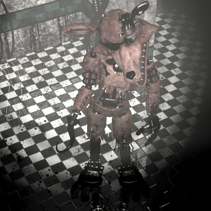 Steam Workshop::Withered Foxy for Hunter - FNaF