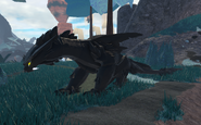 Melanistic Meorlark in-game