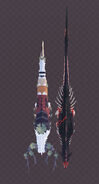 Size comparison, top view