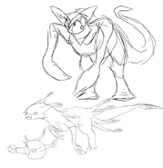 Early concept sketches by CatboyNathann