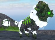 Previous model Overgrown + glimer Cottol