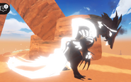 Custom Glow Tail + Glimmer Luxsces; highlighted in-game