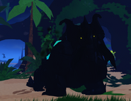 Melanistic Pacedegon, 3/4 view