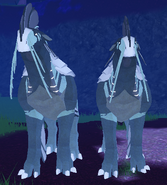 Old custom Dwarfism (right) and normal (left) Gloracus