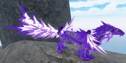Previous Amethyst Sleirnok; note the grey areas